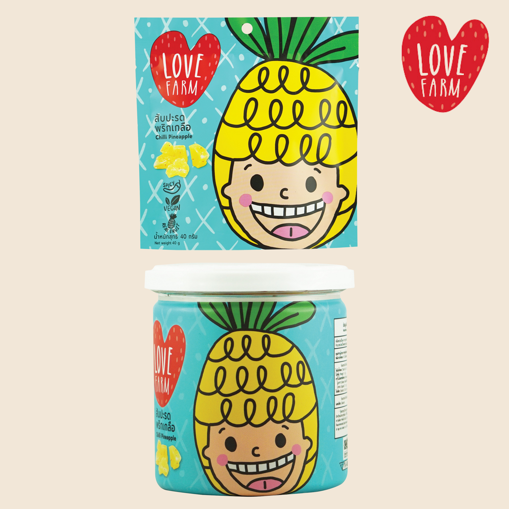 Chilli Pineapple 40g / 160g