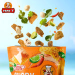 Papa-T Crispy Salmon Skin Tom Yum Flavour 64g premium snack