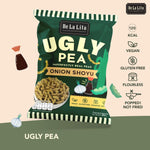 De La Lita Ugly Pea Onion Shoyu Flavour 30g crunchy pea snack