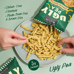 De La Lita Ugly Pea Onion Shoyu Flavour 30g crunchy pea snack