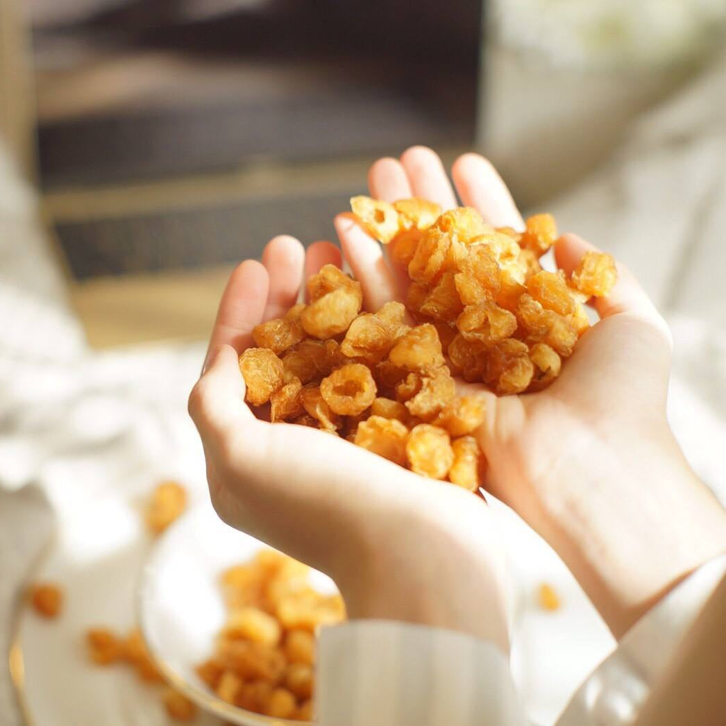 Nanafruit Premium Dried Longan – Naturally sweet, chewy, and aromatic dried longan, rich in antioxidants and essential nutrients, with no added sugar or preservatives.