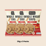 De La Lita Whole Wheat Chips Tomato Flavour 30g healthy snack