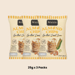 De La Lita Almond Chips Grilled Sweet Corn Flavour 25g healthy snack