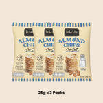 De La Lita Sea Salt Almond Chips 25g healthy popped snack