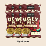 De La Lita Ugly Pea Korean Spicy Flavour 30g crunchy pea snack
