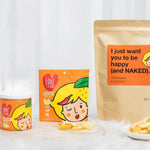 Love Farm Dried Chilli Lemon – Tangy dried lemon slices coated with a flavorful Thai chili mix for a zesty and mildly spicy snack