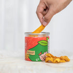 Love Farm Spicy Dried Mango – Sweet and chewy dried mango infused with a bold chili kick for a perfect balance of fruity and spicy flavors.