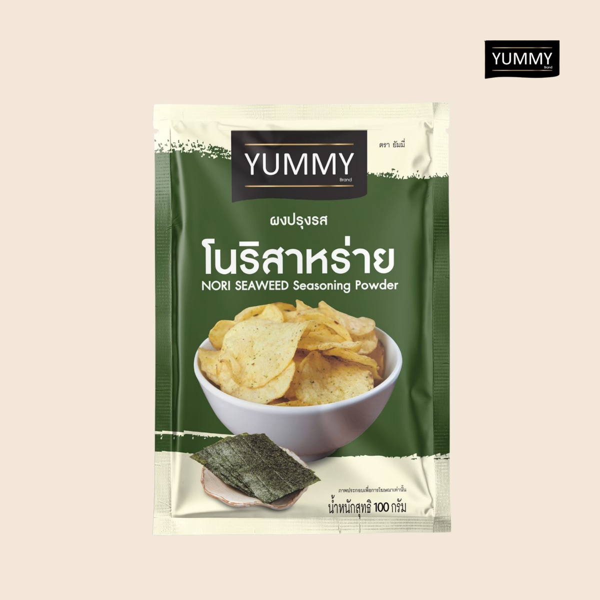 Yummy Seasoning Powder (Nori Seaweed Flavour) 100g