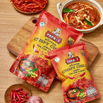 Papa-T Crispy Chilli Tom Yum Flavor – Whole crispy chilies infused with bold Tom Yum spices for a tangy and spicy kick.