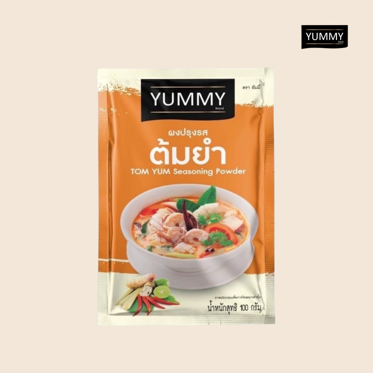 Yummy Seasoning Powder (Tom Yum Flavour) 100g