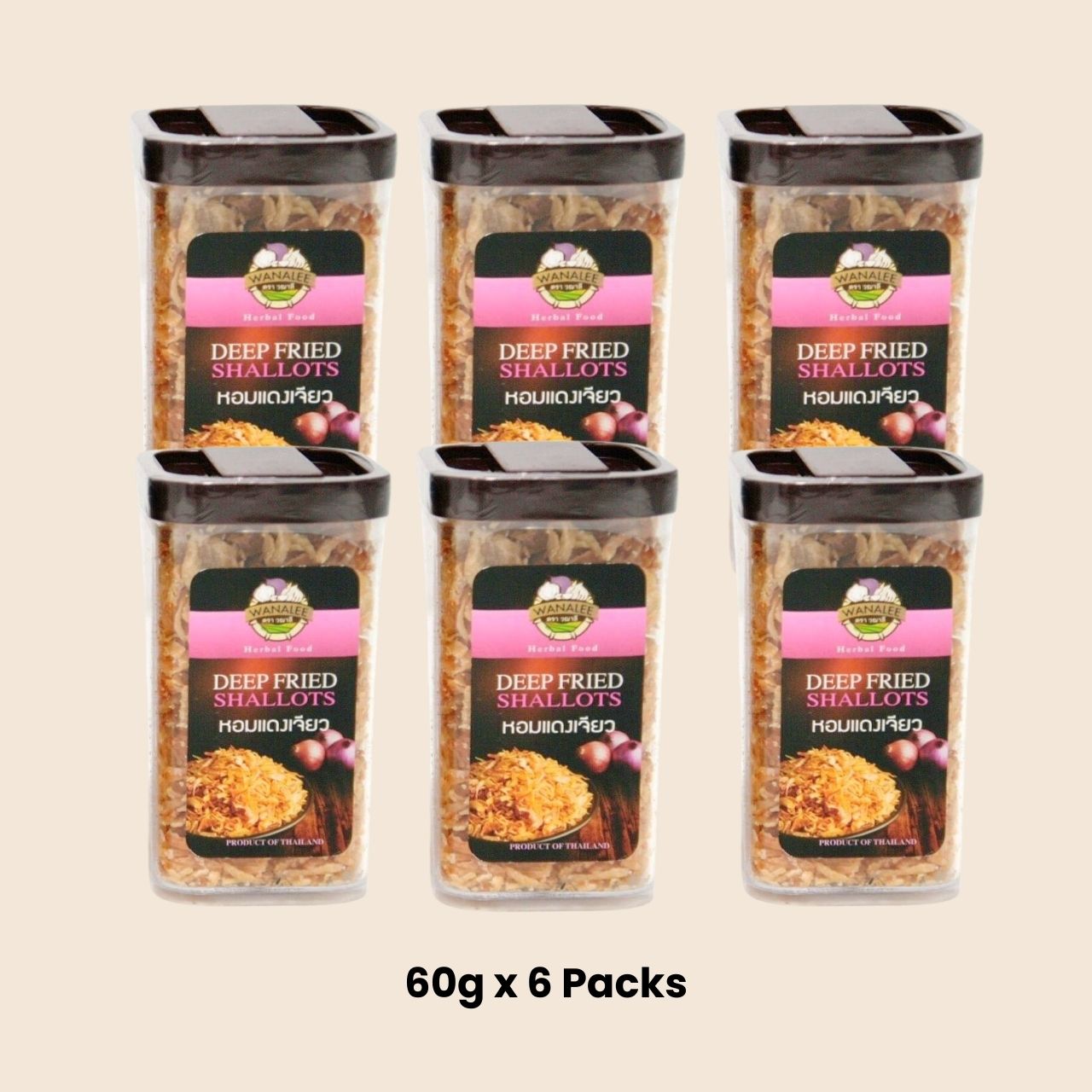 Wanalee Crispy Deep Fried Shallots 80g cooking topping