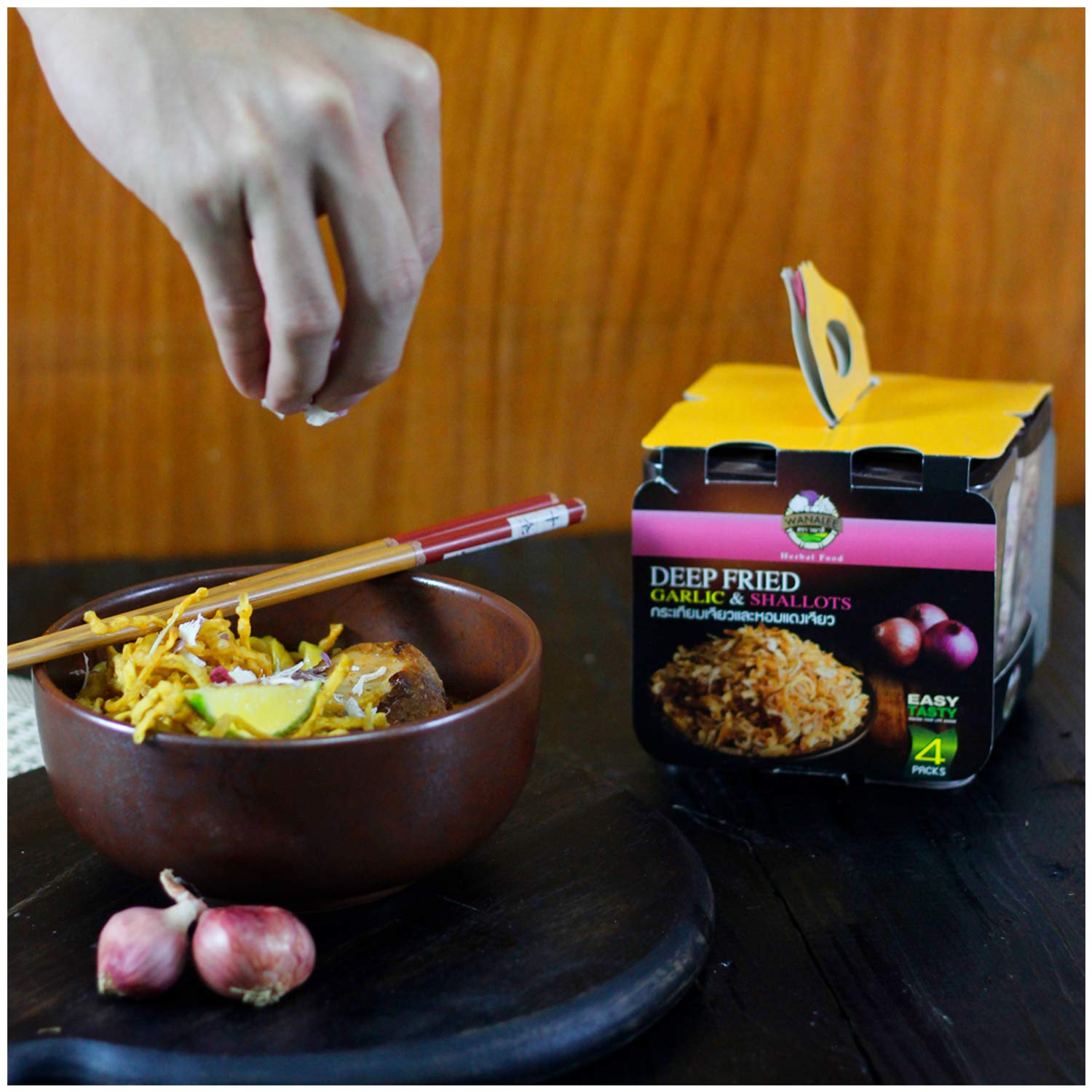 Wanalee Crispy Deep Fried Shallots 80g cooking topping